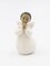 Ceramic African American Guardian Angel Boy Figurine, Home Décor, Religious Décor, Religious Gift, Church Décor, Baptism Gift